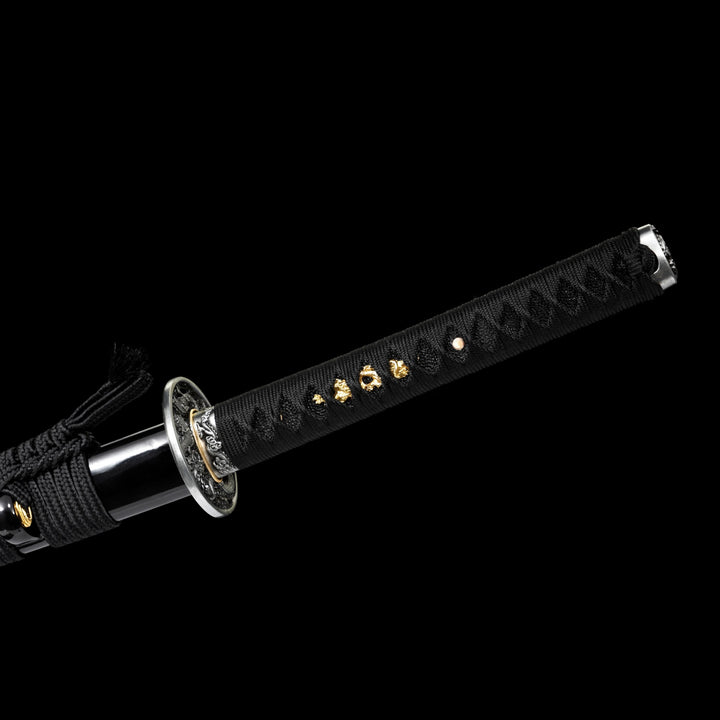 Silver Dragon Katana