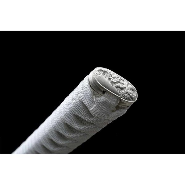 White Ukiyo-e Katana