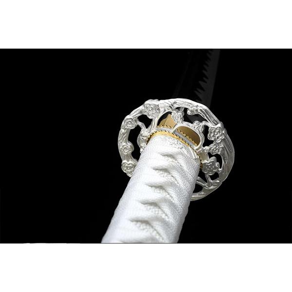 White Ukiyo-e Katana